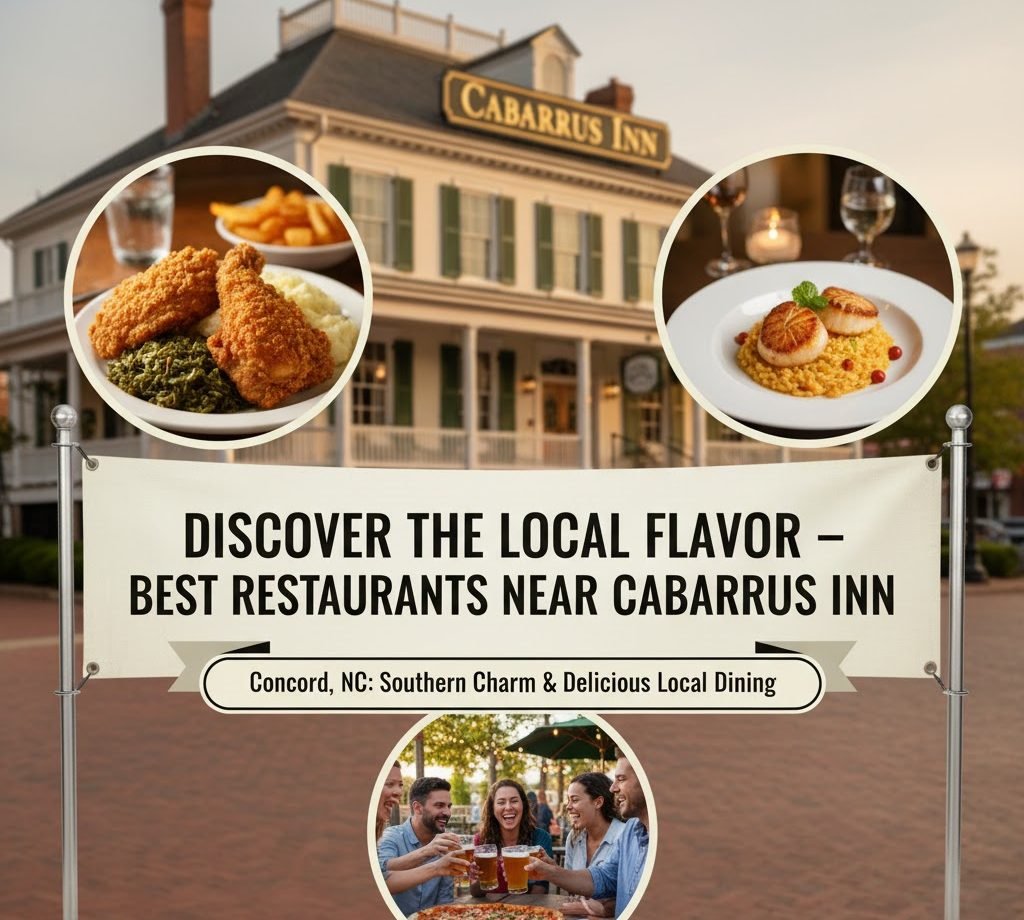 Discover the Local Flavor — Best Restaurants Near Cabarrus Inn